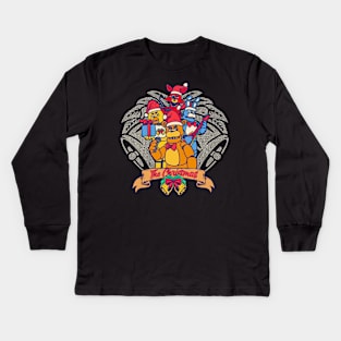 Five Nights At Freddys Kids Long Sleeve T-Shirt